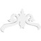 Ekena Millwork Pitch Florence Architectural Grade PVC Gable Pediment, 36"W x 15"H x 1"P (10/12) GPP036X015X100FLO - alternate 1
